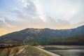 Tan Son dam, also known as Tan Son irrigation lake, is located in Nghia Hung commune, Chu Pah district, 25 km north of Pleiku city