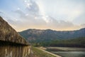 Tan Son dam, also known as Tan Son irrigation lake, is located in Nghia Hung commune, Chu Pah district, 25 km north of Pleiku city