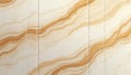 Tan tile floor shows wave pattern. White and brown surface has stone marble abstract art. Architecture design backdrop is nature Royalty Free Stock Photo