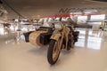 Tan Zundapp motorcycle