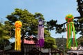 Tanabata Festival Decorations in Chichibu in Saitama, Japan