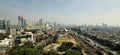 Tanah Abang city view taken from a building on central jakarta indonesia, taken on september 25th 2023