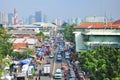 The Tanah Abang station Royalty Free Stock Photo