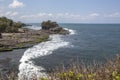 Tanah Lot Beach, Bali. Royalty Free Stock Photo