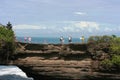 Tanah lot complex Royalty Free Stock Photo