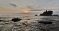 Tanah Lot temple at dusk. Tabanan. Bali. Indonesia Royalty Free Stock Photo