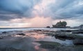 The Tanah Lot Temple, hindu temple Bali Island, Indonesia. Royalty Free Stock Photo