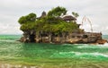 Tanah Lot temple (Pura Tanah Lot) Royalty Free Stock Photo