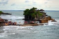 Tanah Lot Temple on Sea in Bali Island Indonesia Royalty Free Stock Photo