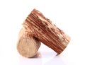 Tanaka wood on white background