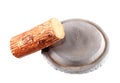 Tanaka wood on white background Royalty Free Stock Photo