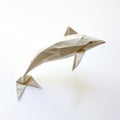 Tanbi Kei Origami Dolphin Sculpture: Elegant And Precise Paper Art