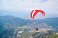 Tandem paragliders on Fethiye