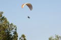 Tandem paragliding