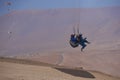 Tandem Paragliding over Iquique in northern Chile