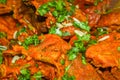 Tandoori Chicken, an Indian cuisine, cooked in Kashmiri style