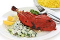 Tandoori chicken , indian dish