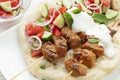 Tandoori Lamb Kebabs Royalty Free Stock Photo