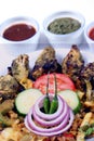 Tandoori mint chicken Royalty Free Stock Photo