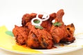 Tandoori or roasted chicken Royalty Free Stock Photo