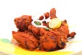 Tandoori or roasted chicken Royalty Free Stock Photo