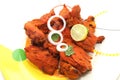 Tandoori or roasted chicken Royalty Free Stock Photo