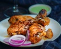 Tandoori Spiced Barbeque Chicken Royalty Free Stock Photo