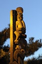 Tane Hiira Pou Karanga - Te Awhio Whio - The Welcoming Spirit Of Sound Above Tane Hiira, The King Of The Cedar Forest - Carver: