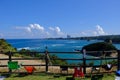 Tourist get their tripods ready at Eminokotenbo Park, Tanegashima, Kagoshima Prefecture, Japan.