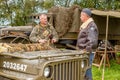 Tanfield Railways 1940`s Reenactment Weekend 7 Royalty Free Stock Photo