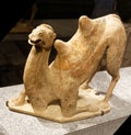 Bactrian camel sculpture