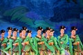 Tang Dynasty dance show in Xi`an, China