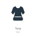 Tang icon vector. Trendy flat tang icon from asian collection isolated on white background. Vector illustration can be used for