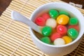 Tang Yuan or traditional chinese sweet rice ball Royalty Free Stock Photo