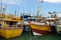 Tangalle fishing harbour in Sri Lanka