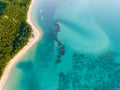 Tangalooma Shipwrecks off Moreton island, Queensland Australia