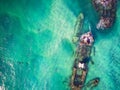 Tangalooma Shipwrecks off Moreton island, Queensland Australia