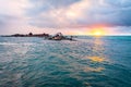 Tangalooma Wrecks Moreton Island Queensland Royalty Free Stock Photo