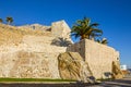 Tanger town ancient fortress ruins, Morocco, Africa Royalty Free Stock Photo