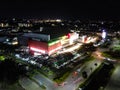 Tangerang, Indonesia: December 14th 2022, Aerial view of ecopolis mall at citra raya Tangerang Royalty Free Stock Photo