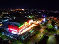 Tangerang, Indonesia: December 14th 2022, Aerial view of ecopolis mall at citra raya Tangerang Royalty Free Stock Photo