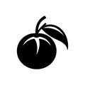 Tangerine fruit icon