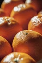 Tangerine, mandarin, clementine or orange fruit background