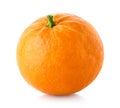 Tangerine, mandarin or clementine on white background