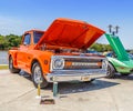 Tangerine Orange 1969 Chevy C/10 Short Bed Step Side Truck