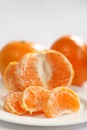 Tangerine segments Royalty Free Stock Photo