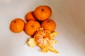 Tangerines still life