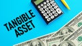 Tangible asset is shown using the text Royalty Free Stock Photo