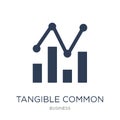 Tangible Common Equity Ratio icon. Trendy flat vector Tangible C