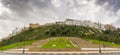 Hafa garden and Bab Bhar gate. Medina of Tangier